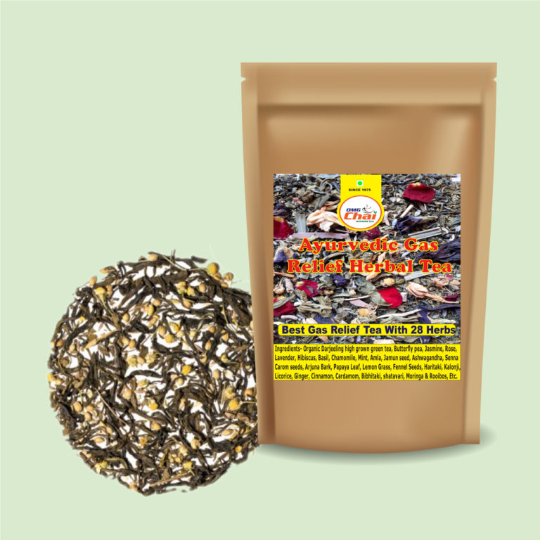 Ayurvedic Gas Relief Herbal Tea OMG Chai Buy Fresh Tea Online