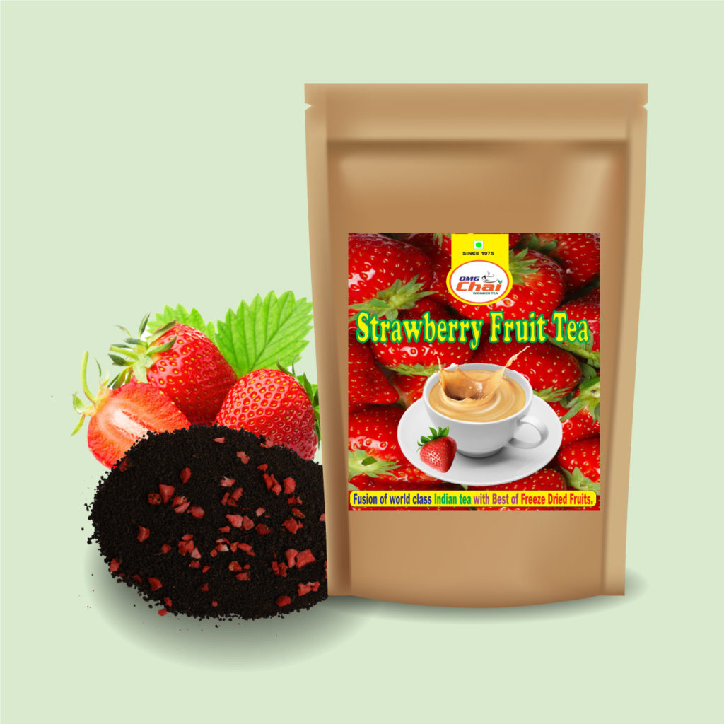 Strawberry Fruit Tea – OMG Chai Buy Fresh Tea Online